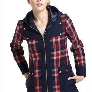 Anthropologie Plaid Jacket
